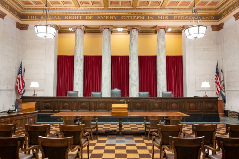 Justice Bill Wooton suffers medical episode while on bench during first day of fall term; arguments postponed