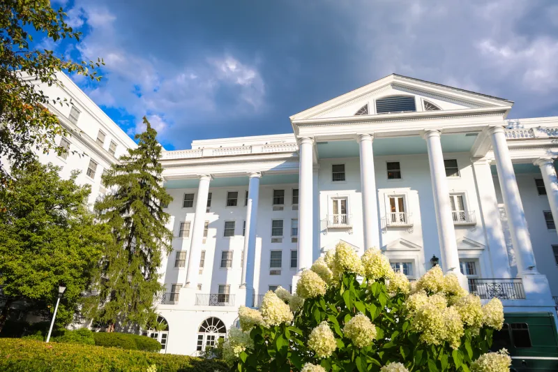 New Greenbrier board chairman, Justice talk future of historic resort during Business Summit