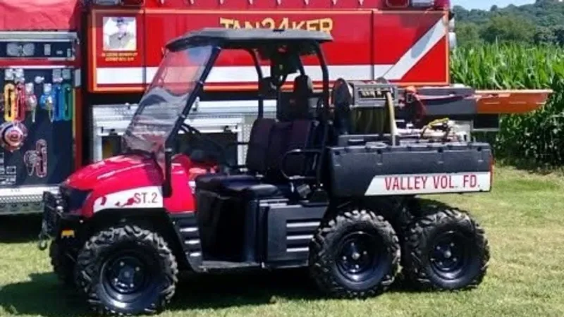Emergency vehicle stolen from Mason County fire and rescue team