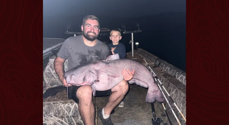 Blue catfish record falls again