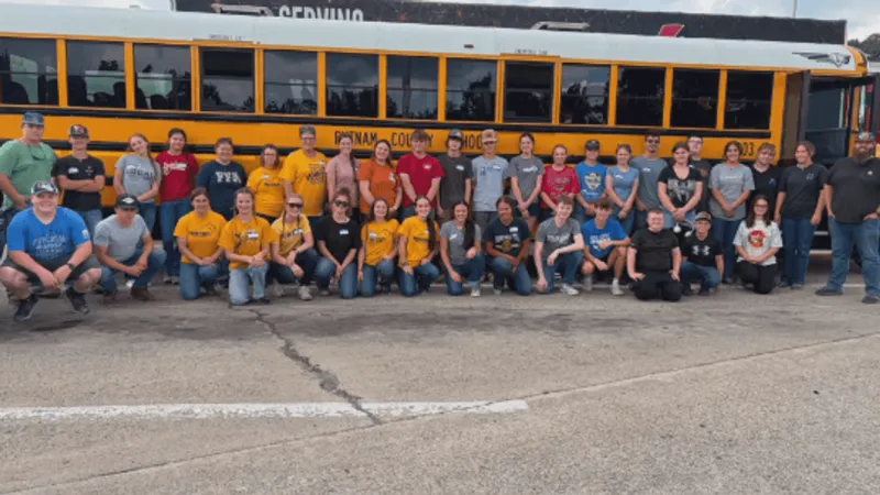 Buffalo High School students turn summer break into day of service for flood victims