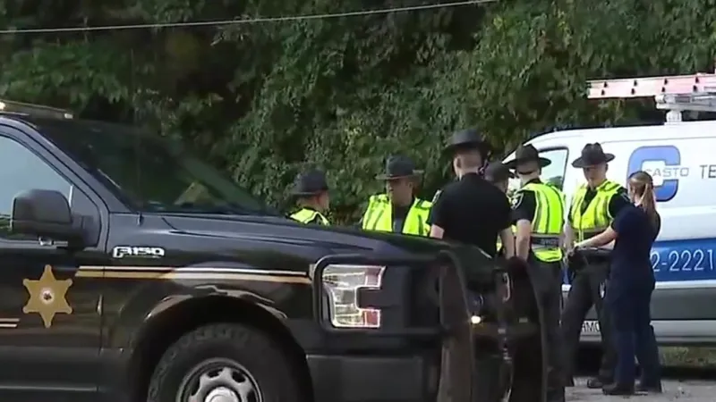 Truck crashes into building, killing driver in Clendenin, first responders say