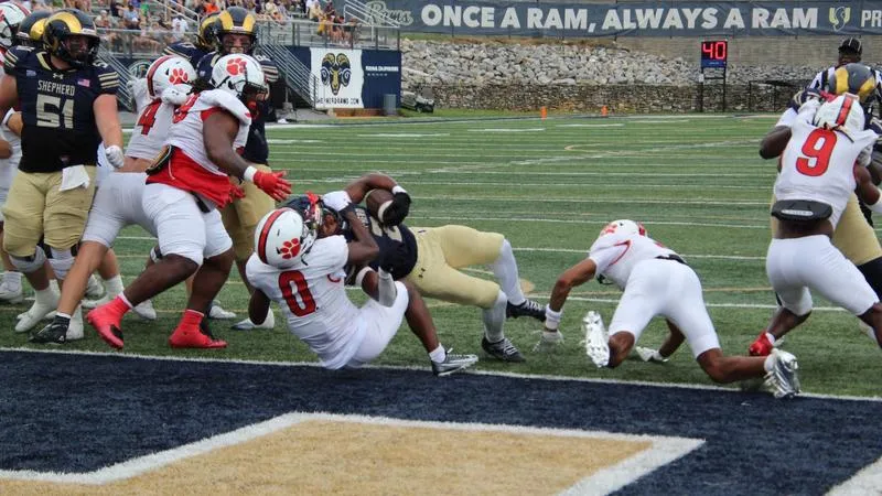 Shepherd Football Holds Off #14/16 Frostburg State