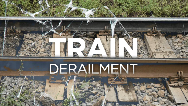 Minor train derailment in Danville closes two railroad crossings Monday