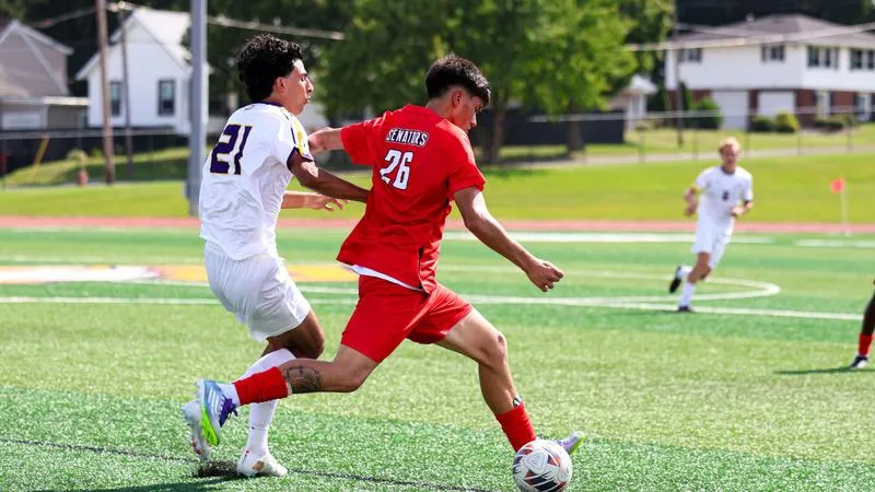 D&E Men's Soccer Earns 1-1 Draw at Frostburg in First MEC Matchup
