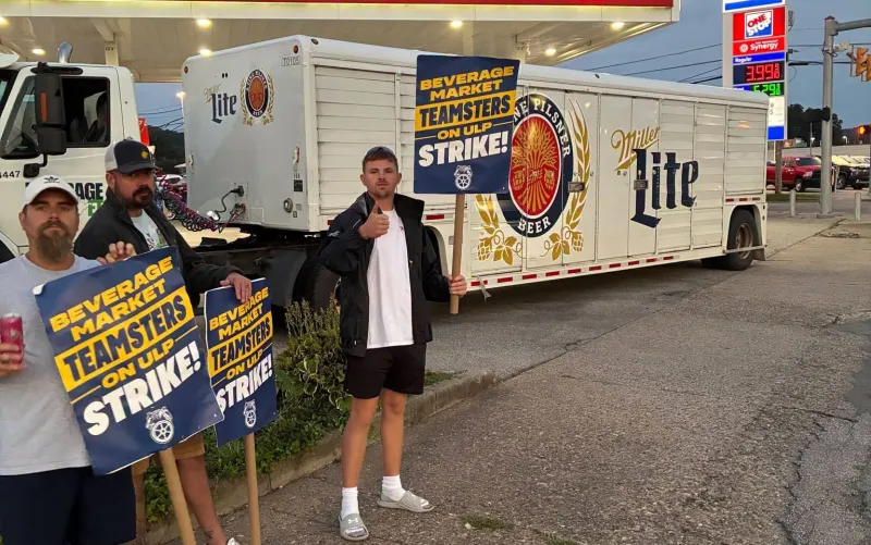 No end in sight for Teamsters dispute with The Beverage Market