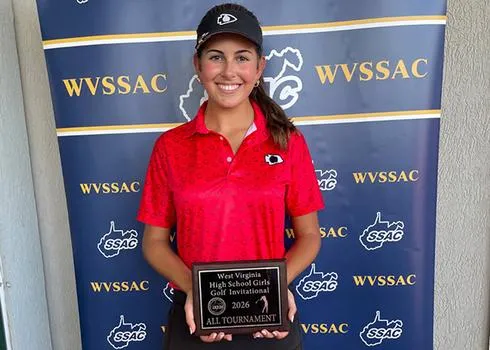 Bridgeport's Audrey Kerr Places 3rd at West Virginia Girls Golf Invitational Championship