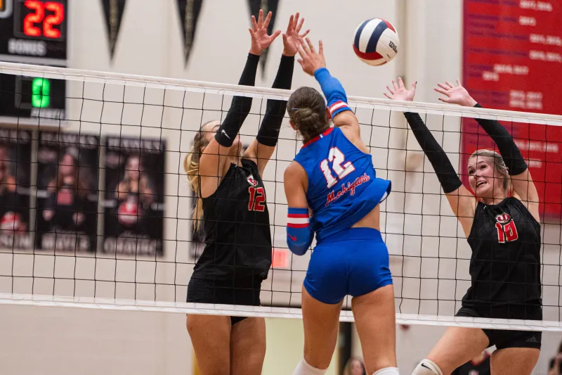 Morgantown Volleyball fends off University comeback to earn 3-1 rivalry victory