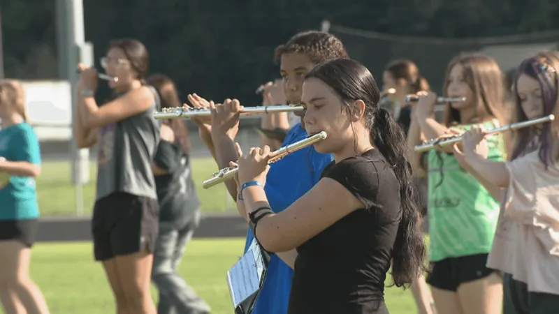 More than music: Winfield High School Marching Band builds a community for students