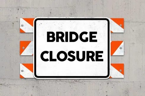 Clarksburg Bridge Closure on US 19, Pike Street, to Start Saturday, Sept. 12, and Go into Sunday, Sept. 13