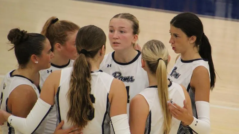 Shepherd Volleyball Splits Pair