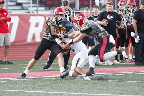 Bridgeport Football Scores Most Points Ever in East Fairmont Series