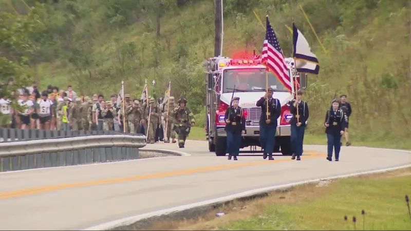 Huntington High School holds annual 9/11 memorial climb, honoring those lost 25 years ago