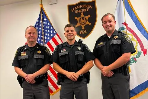 Deputy Mark Senderak Promoted to Rank of Sergeant Last Month by the Harrison County Sheriff's Office