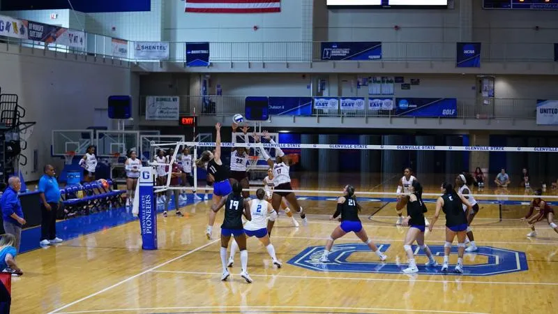 Pioneer Volleyball Rolls Past Virginia Union