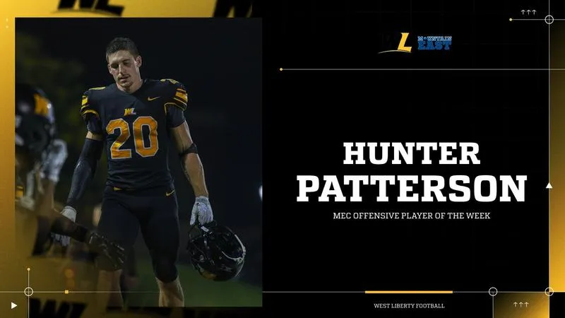 Patterson Earns Third Career MEC Offensive Player of the Week Honor