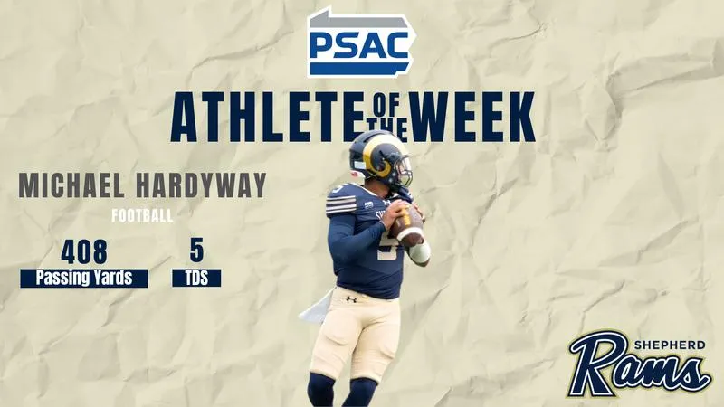 Hardyway Named PSAC East Offensive Athlete of the Week