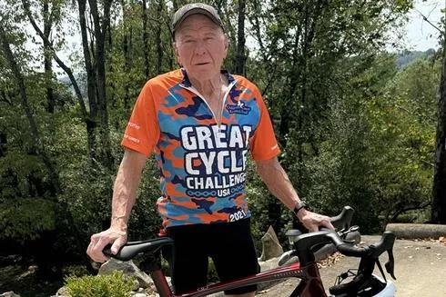 Bridgeport's Jerry Burgess in Great Cycle Challenge to Battle Childhood Cancer and He Needs Your Support