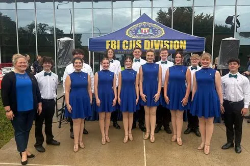 Robert C. Byrd Show Choir Performs at the FBI CJIS Facility During 9/11 25th anniversary Memorial Event