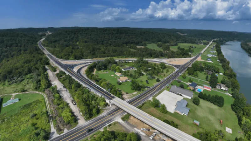 Retooled interchange at Putnam County's Buffalo Bridge open to traffic