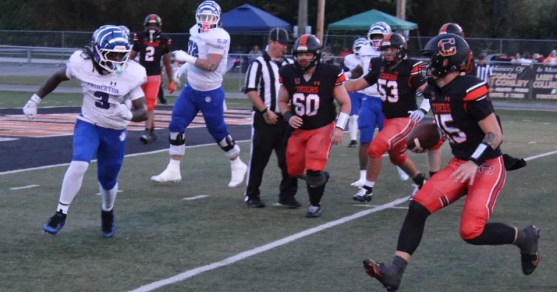 Prep football: No. 5 Princeton grabs controlling 61-21 win at No. 9 Chapmanville