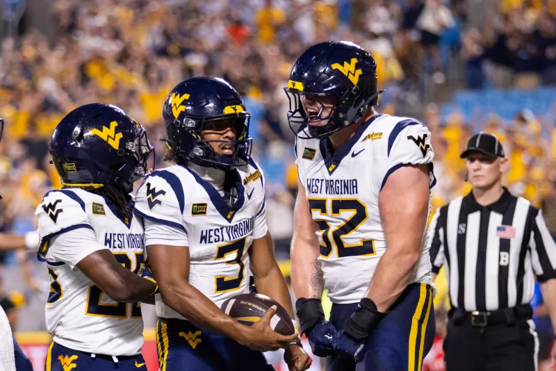 WVU football's showcases improve rushing attack behind new-look O-line in ranked win over No. 25 Virginia