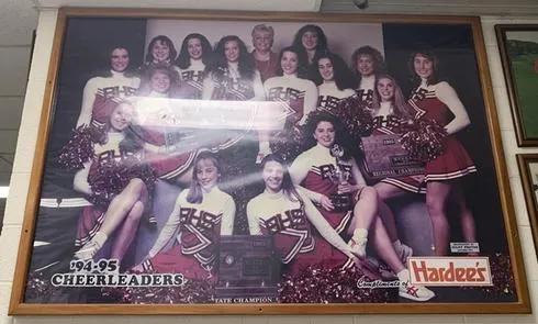 Bridgeport High Athletics Hall of Fame Welcomes to Inaugural Class the 1995 Cheerleading Team