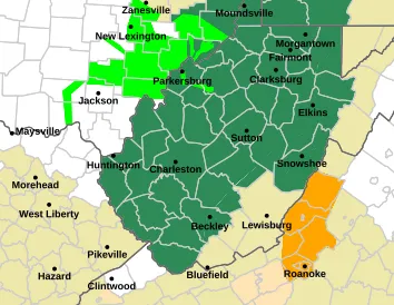 Flood watch extended through Wednesday in 28 West Virginia counties