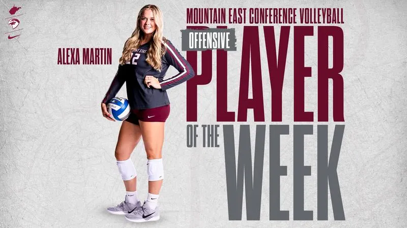 Alexa Martin Named MEC Player of the Week