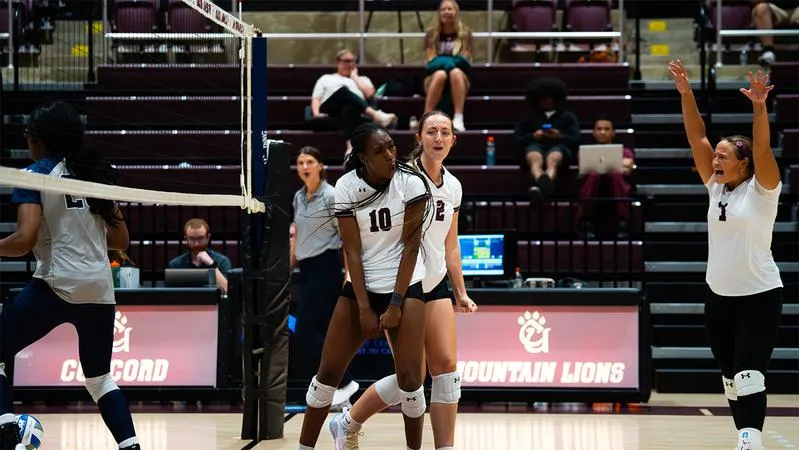 Concord Defeats West Virginia State in Four Sets