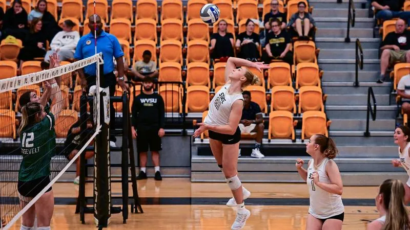 Yellow Jackets fall to Mountain Lions in four sets