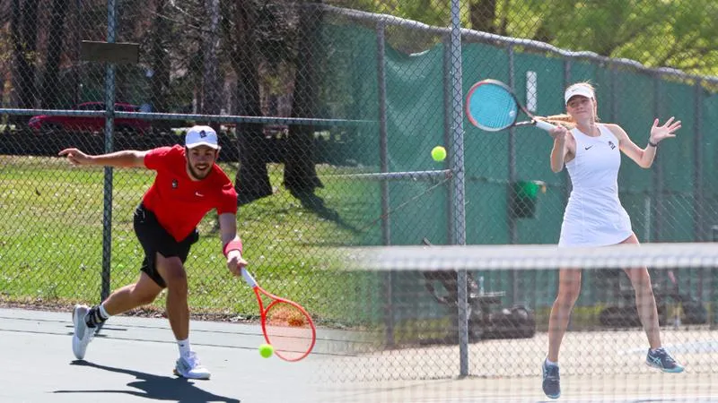 D&E Tennis Competes Against UVA Wise