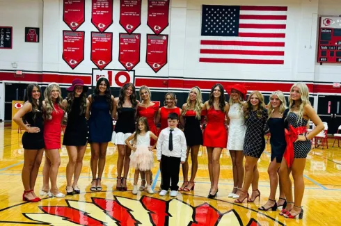 Photos: Homecoming Court Announced at Assembly