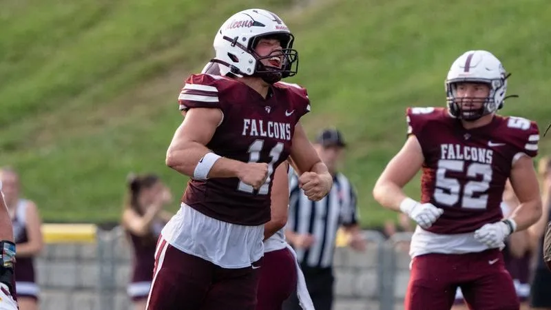 Falcons Roll Past West Virginia State 41-18 Behind Five Sacks, Three Takeaways