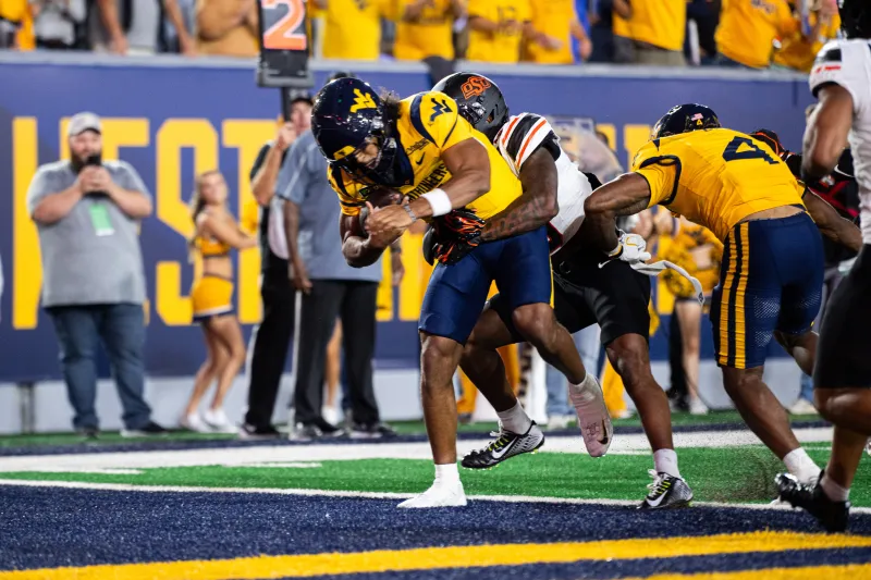 Oklahoma State QB Drew Mestemaker torches WVU, 41-24, handing Mountaineers 1st loss