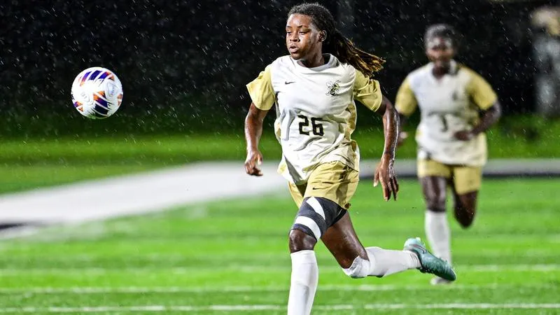 Okoro strikes late in first half as WVSU ties No. 16 Fairmont State