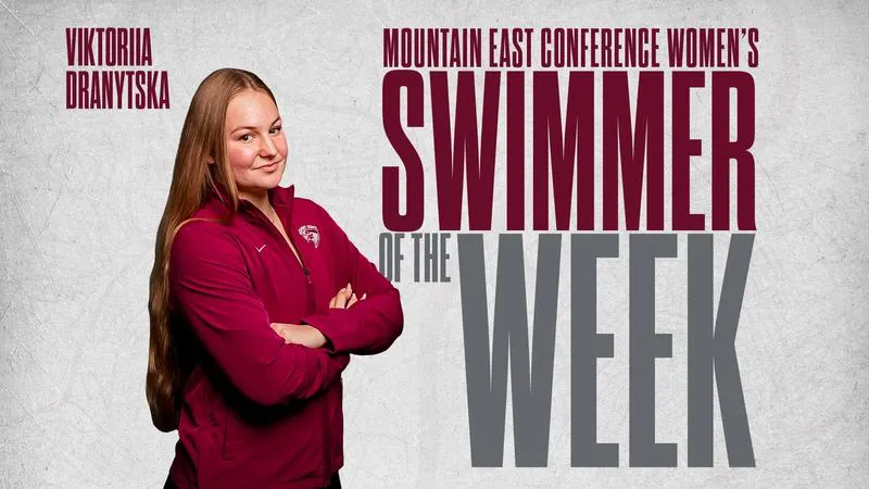Viktoriia Dranytska Earns MEC Swimmer of the Week