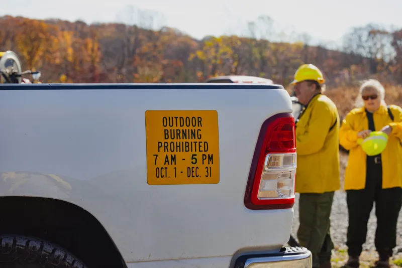 Fall Fire Season begins October 1; outdoor burning restrictions in place
