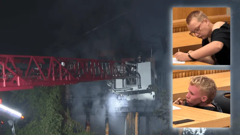 Two charged with arson in fire at vacant home on Charleston's West Side, court records say