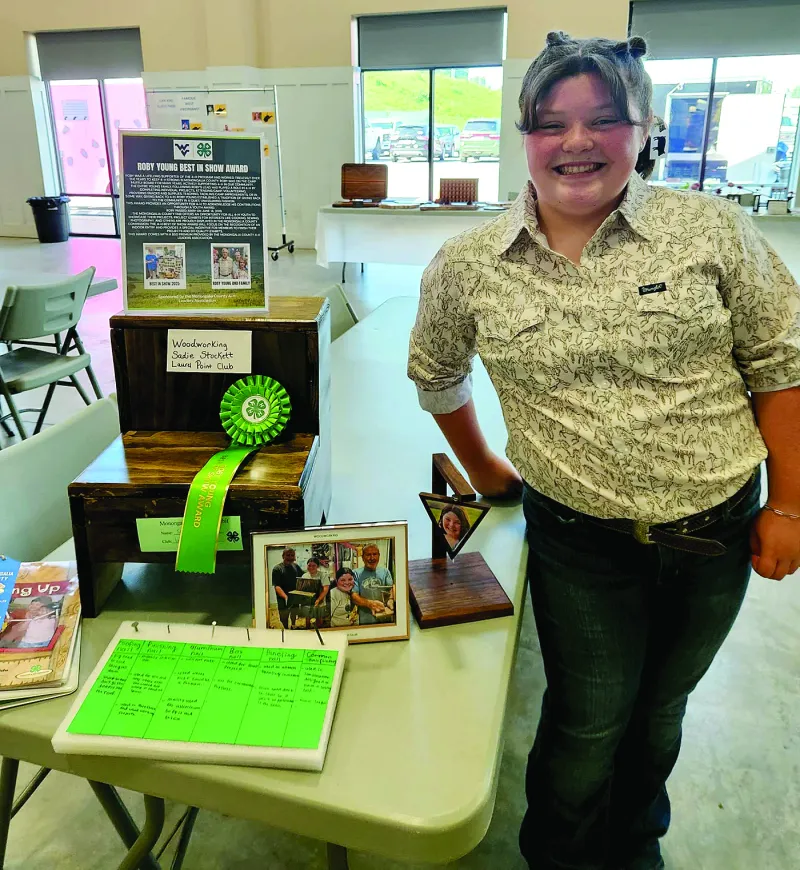Mon County 4-H member earns Best of Show