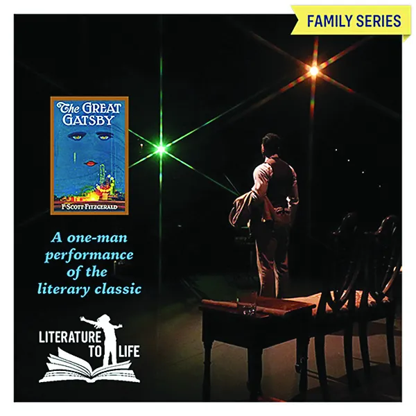 One-man adaptation of 'The Great Gatsby' comes to Morgantown