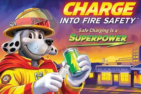 Safe Charging is Theme of National Fire Prevention Week