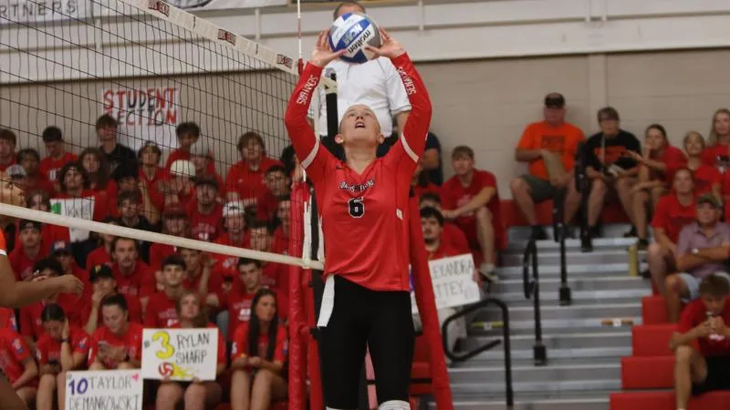 D&E Volleyball Falls to Frostburg in Four Sets