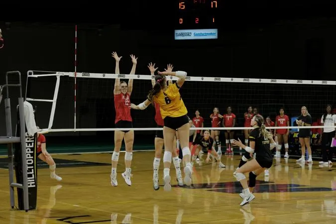 Hilltoppers Visit Wheeling Tuesday in Key MEC Volleyball Showdown