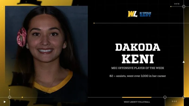 Keni Named MEC Offensive Player of the Week
