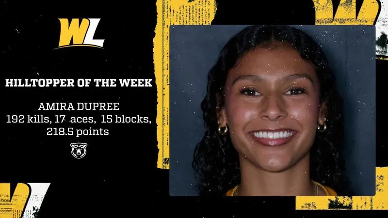 HILLTOPPER OF THE WEEK: Amira Dupree