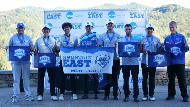 GSU MEN'S GOLF CROWNED MOUNTAIN EAST CONFERENCE CHAMPIONS!