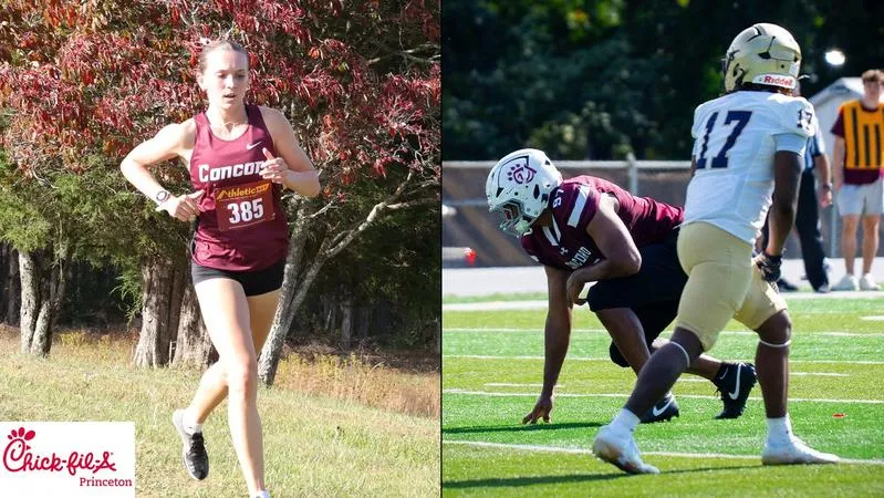 Jackson, Wall Selected Chick-Fil-A Athletes of the Month for September