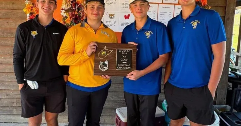 Logan boys golf team secures back-to-back regional championships