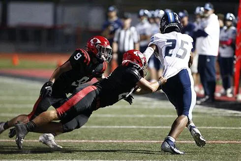 Photos: Bridgeport Football Too Much for Spring Valley